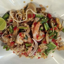 ยำซั่วหมูกุ้ง