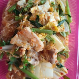 สุกี้แห้งหมูสับ