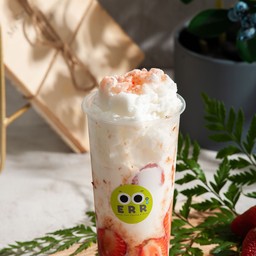 Pink  Strawberry Yogurt