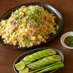 ข้าวผัดหมู (ใหญ่)