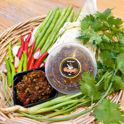 น้ำพริกปลาร้าข่าหอม S