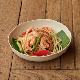 ตำกุ้งสด