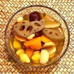 ต้มขิงผลไม้รวม