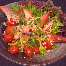 Salmon Hokkikai Spicy Salad