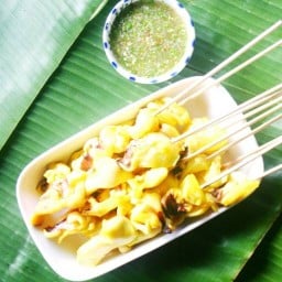 หิวสั่งได้ - หมูปิ้ง Hiw Sang Dai - Grilled Pork