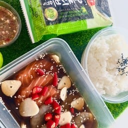 (ชุดใหญ่) คู่ซี้ดองซีอิ๊วเกาหลีXสาหร่ายเกาหลีXข้าวXน้ำจิ้มซีฟู้ด