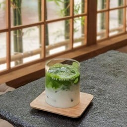 Iced Matcha Latte Okuyutaka Fukuoka