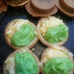 โอปันยากิ ไส้สังขยา+ครีม