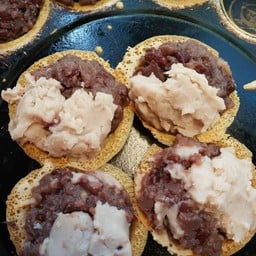 โอปันยากิ ไส้ถั่วแดง+เผือก紅豆芋頭餡