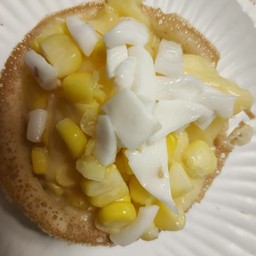 โอปันยากิไส้ครีมมะพร้าวอ่อน+ข้าวโพด