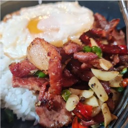 เบคอนคั่วพริกเกลือ (Chili Pepper Bacon)