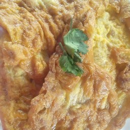 ไข่เจียวหมูสับ ราดข้าว