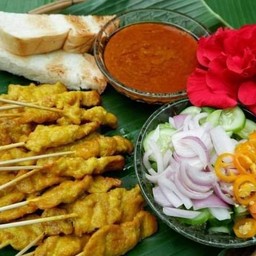 หมูสะเต๊ะ ชุดใหญ่ 30 ไม้