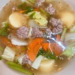 ต้มจืดเต้าหู้หมูสับ