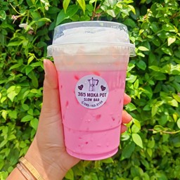 นมชมพู (นมเย็น)