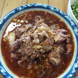 ขนมจีนน้ำเงี้ยว(หมู)(เส้นหมี่)เล็ก)เส้นใหญ่กับเส้นวุ้นเส้นได้หมดค่ะ