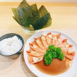 แซลมอนดองซีอิ๊วญี่ปุ่น