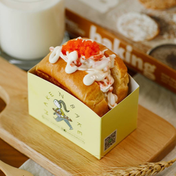 แซนวิชปูอัดไข่กุ้ง