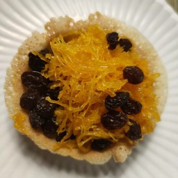 โอปันยากิไส้ลูกเกดฝอยทอง