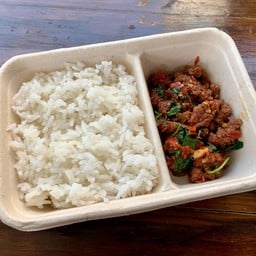 ข้าวกะเพรา& ข้าวลาบแซ่บ