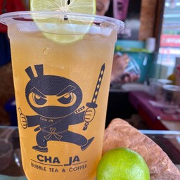 ชาเขียวน้ำผึ้งมะนาว