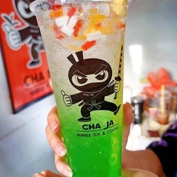 แอ๊ปเปิ้ลโซดา(แก้วยีราฟ)