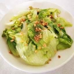 ผักกาดแก้วราดซีอิ๊วฮ่องกง