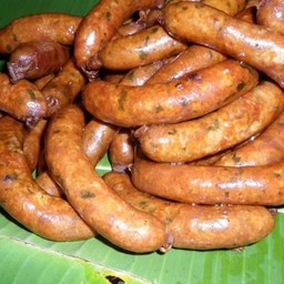 ไส้อั่ว จานใหญ่