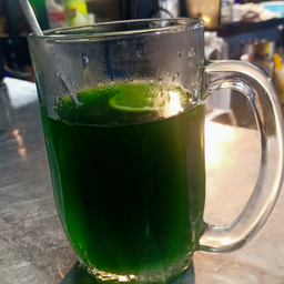 ชาเขียวออมะนาวร้อน