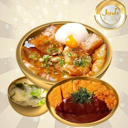 เซ็ตยากินิคุ (หมูไก่ไข่ซุป)