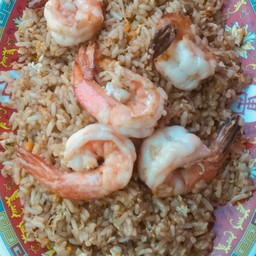 ข้าวผัดไข่ กุ้ง