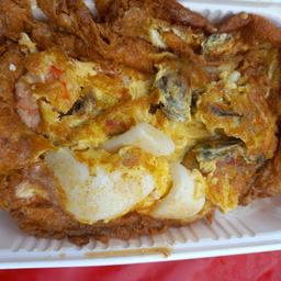Squid and Shellfish Omelette
