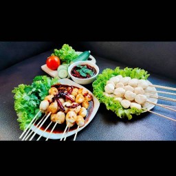 หมูเมืองทองแท้100%  ปิ้งร้อนๆหอมๆทุกไม้ สาขา2 บ้านฟ้าคลอง6