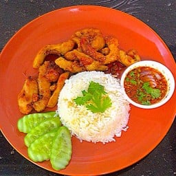 ไก่กรอบบังหรั่ง(ฮาลาล)☪️