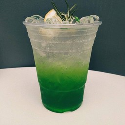 น้ำเขียวมะนาวโซดา