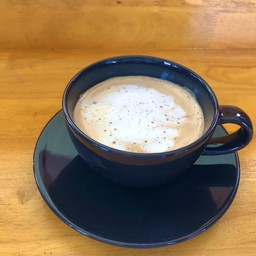 Hot cappuccino