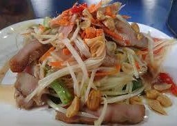 ตำคอหมูย่าง ไลน์แมน