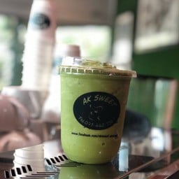 ชาเขียวนม ปั่น