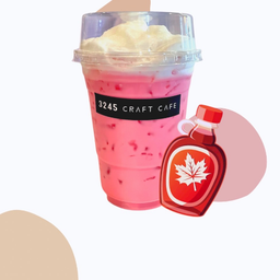 นมชมพูละมุน เย็น