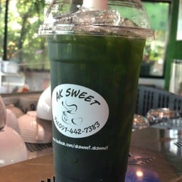 ชาเขียวน้ำผึ้ง เย็น