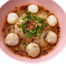 ลูกชิ้นผสม ผสม น้ำต้มยำ  น้ำต้มยำ (ช+อ)