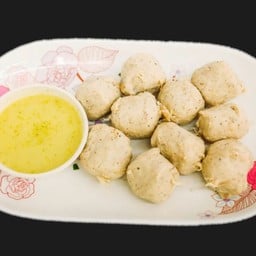 ลวกจิ้มลูกชิ้นเอ็นหมู