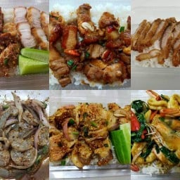 ข้าวกระเพรา หมูทอด ไนซ์