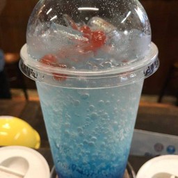 บลููฮาวายโซดาเย็น