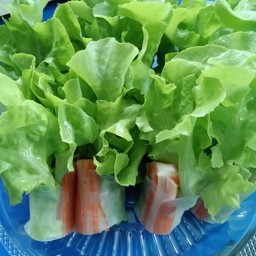 สลัดโรลปูอัดล้วน