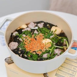 แกงจืด เต้าหู้ หมูสับ