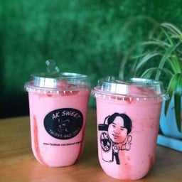 สตอเบอรี่สมูทตี้ ปั่น