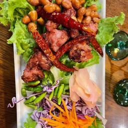 แหนมซี่โครงทอด