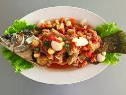 ปลากะพงสามรส ไลน์แมน