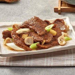 หมูผัดน้ำมันหอย